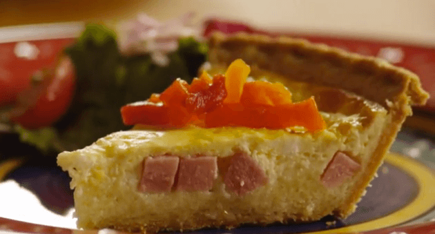 Lovely Leftovers:  Ham and Cheese Quiche
