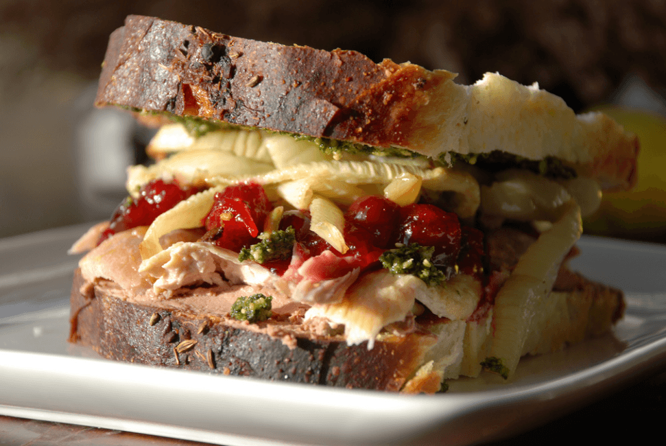 The Best Leftover Turkey Sandwich Ever