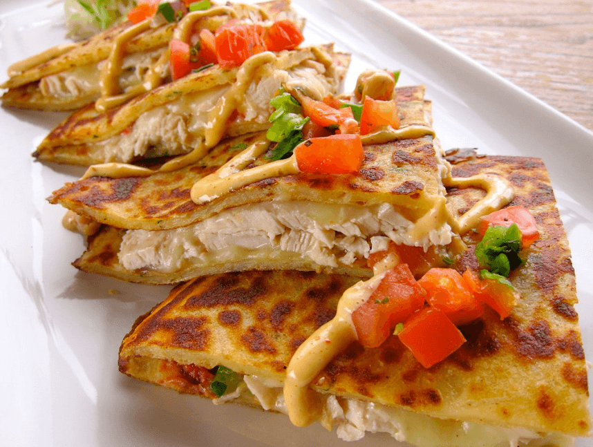 quesadillas