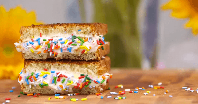  Crazy Good Funfetti Grilled Cheese