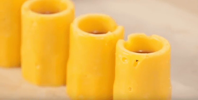 Edible Cheese Shot Glasses