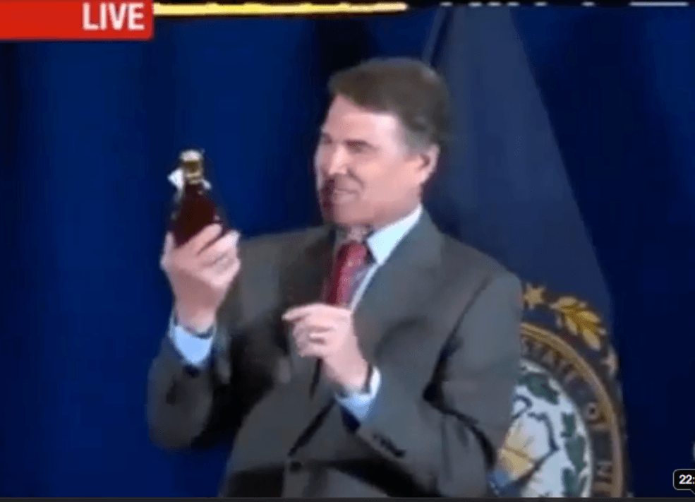 Rick Perry Just Loves Maple Syrup