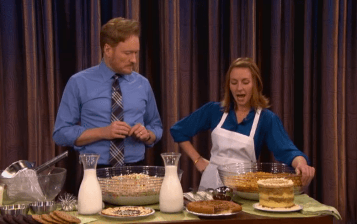 Christina Tosi Impresses Conan With Cereal Milk