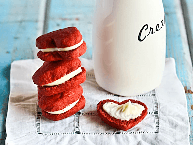 Red Velvet Melting Moments