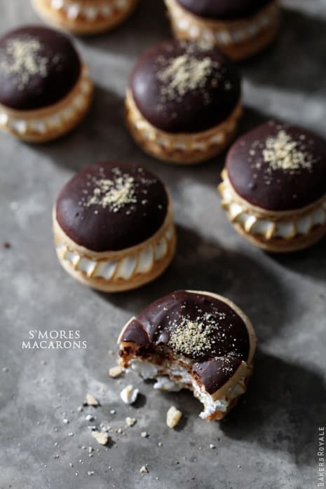 Celebrate Bastille Day With Fabulous S'mores Macaroons