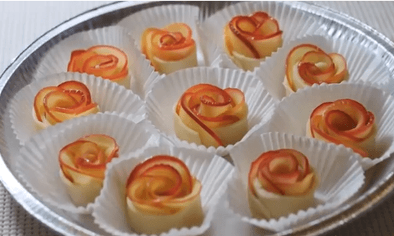 Lovely Apple Rose Tarts