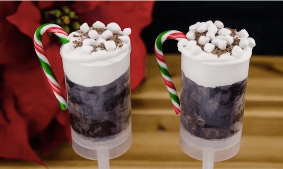 Hot Chocolate Push Pops