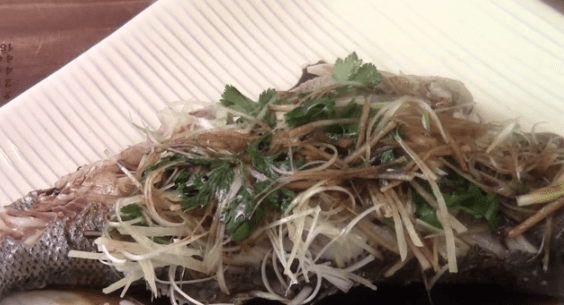 Chinese New Year Steamed Fish