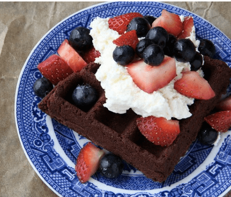 Wonderful Waffle Brownies