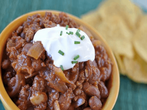 Easy Dinner: Beef and Bean Chili