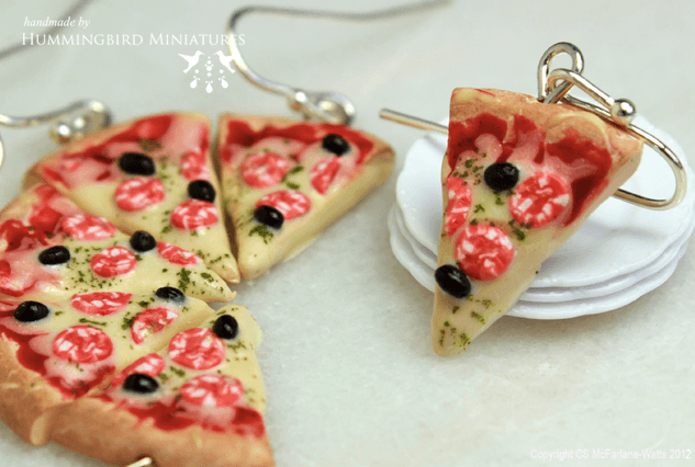 Weird Food News: Pizza Jewelry
