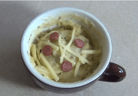 Lifechanging Pizza in A Mug