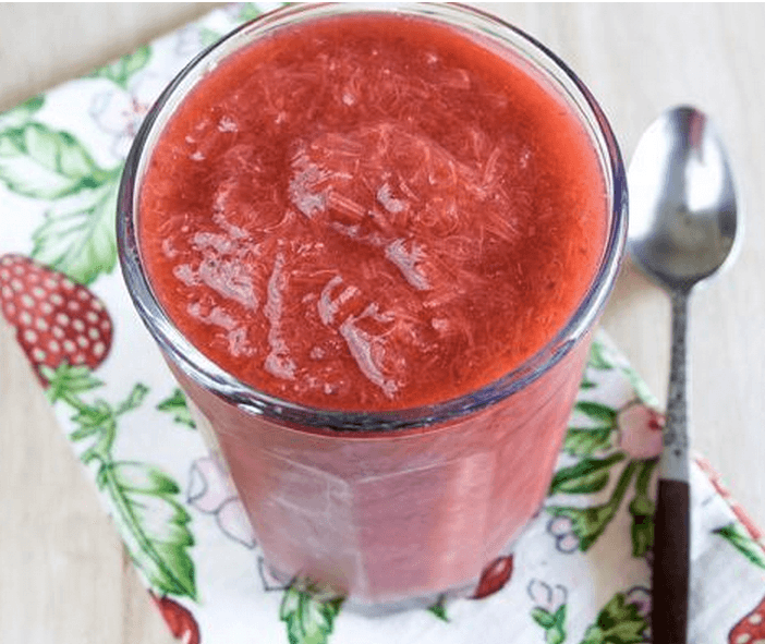 Signs of Spring: Rhubarb Strawberry Compote