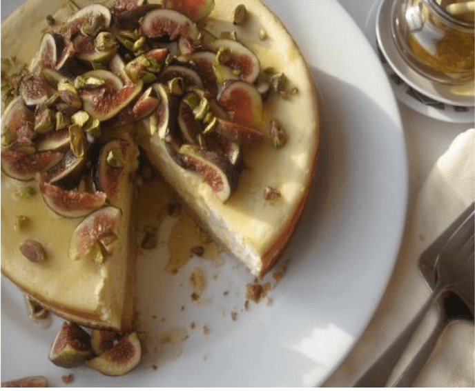 Fig and Honey Cheesecake