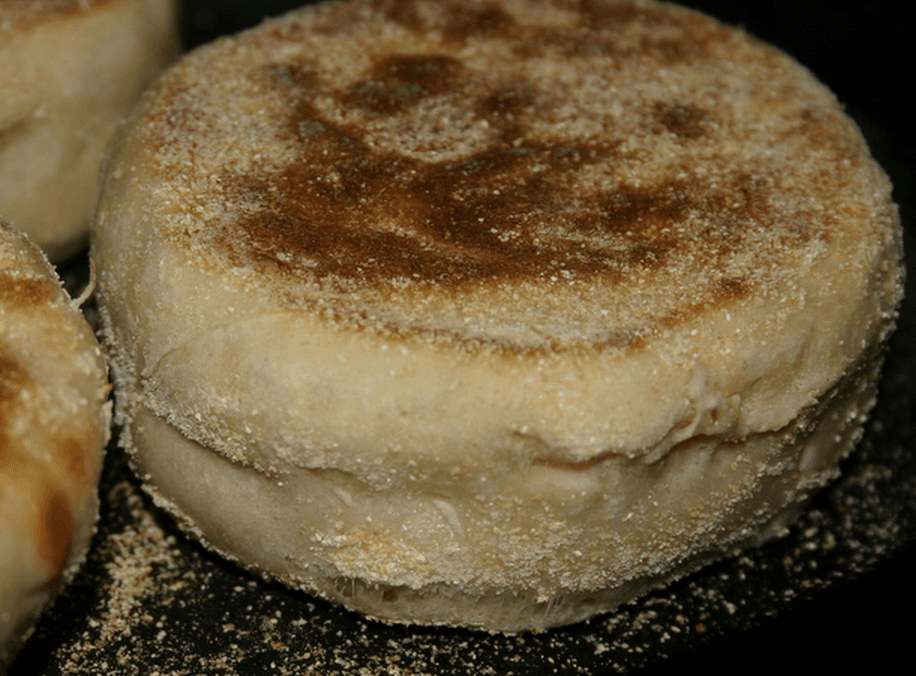 Savory Sourdough English Muffins