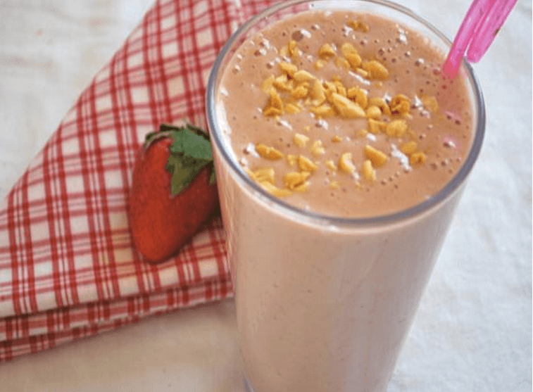 Fabulous Peanut Butter and Jelly Smoothie