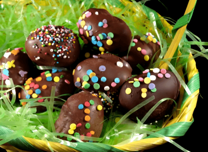 Coconut Cream Easter Eggs