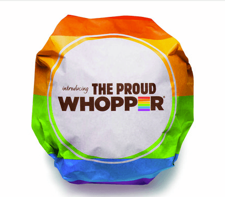 Burger King Introduces The Proud Whopper