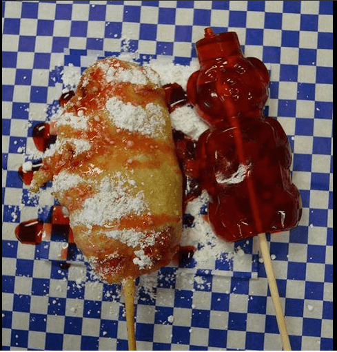 Deep Fried Gummy Bears at Oklahoma State Fair