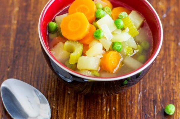 Quick and Easy Spring Vegetable Soup