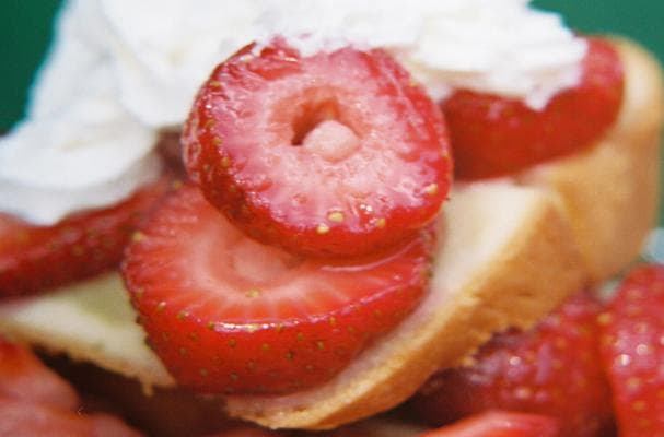 Strawberry Rum Shortcake