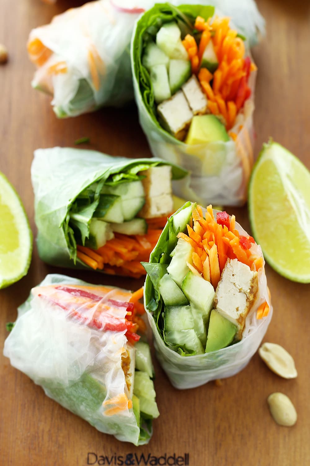 Vegan Rice Paper Rolls