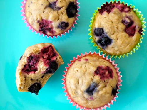 Back to School Breakfast: Berry Muffins