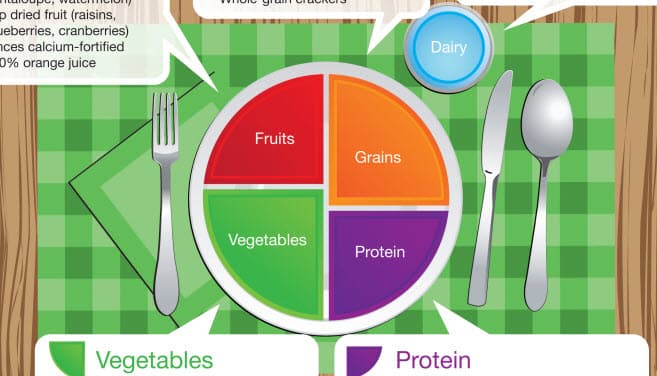 Print the New USDA Plate For Your Fridge  