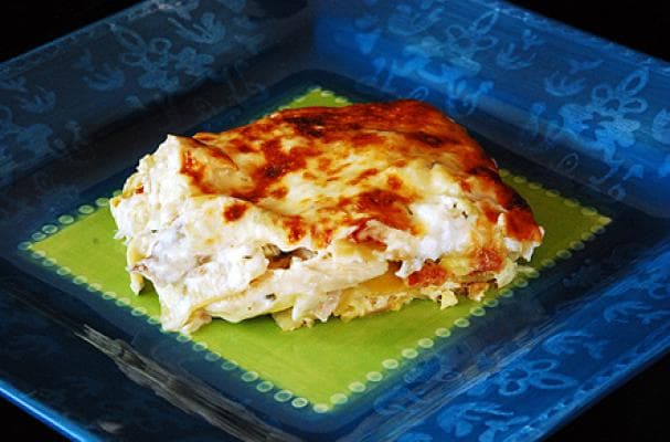 What's Hot: White Chicken Lasagna