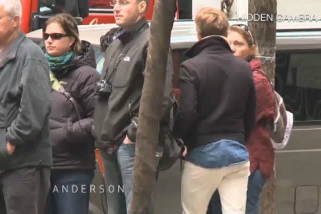 Anderson Cooper Hires Actor to Cut in Line at NYC Food Truck