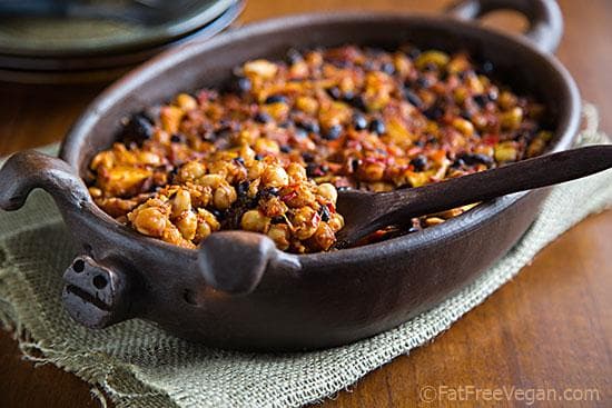 Smoky Apple Baked Beans