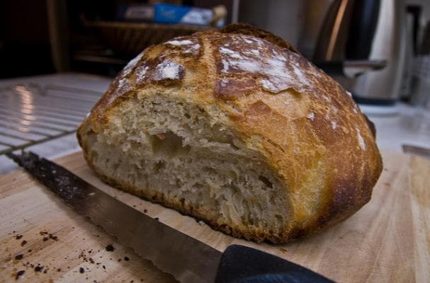 The Quickest and Easiest Homemade Bread
