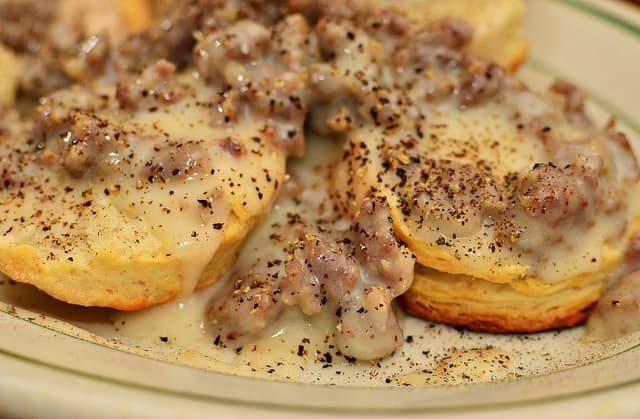 What's for Breakfast: Biscuits and Sausage Gravy