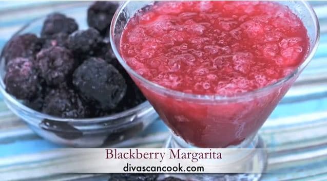 Luscious Blackberry Margarita