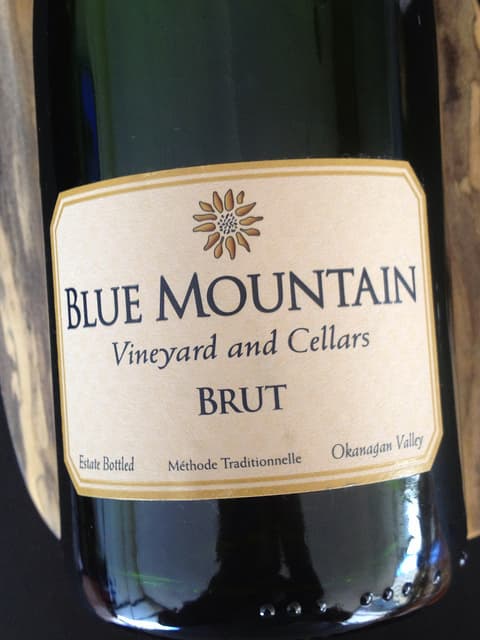blue mountain brut british columbia wine