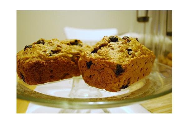 This Blueberry Banana Bread is The Bomb!