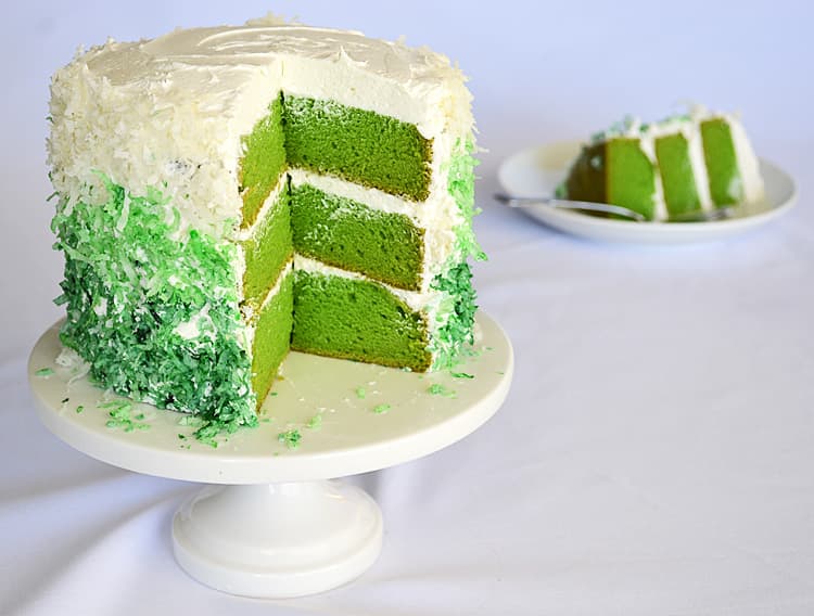 Vegan St. Patrick's Day Cake