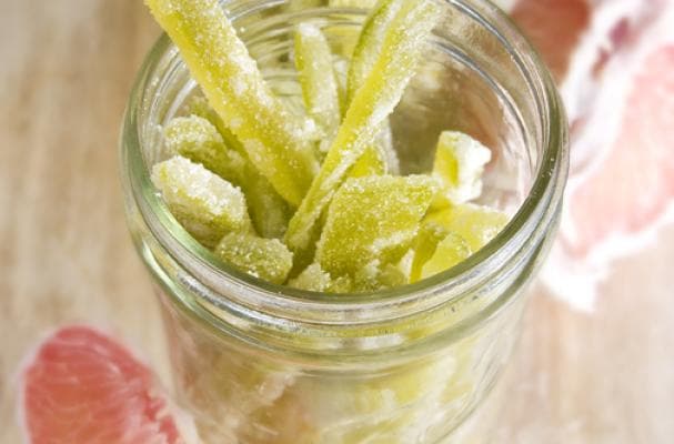 Homemade Gifts: Candied Pomelo Rind