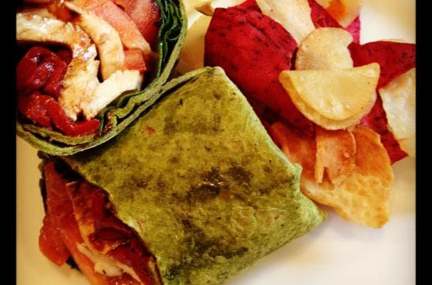 To Die For: Caprese Salad Wrap