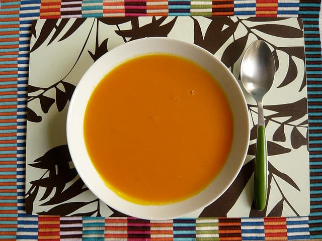 carrot ginger soup wine