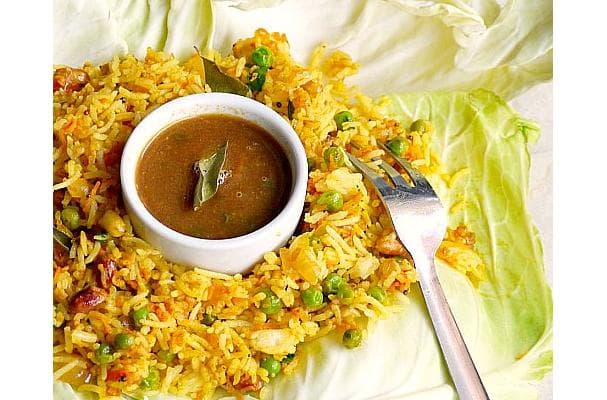 Easy Vegan Recipe: Roasted Tomato Rasam and Lemon Rice