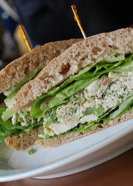 chicken salad sandwich
