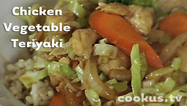 chicken vegetable teriyaki