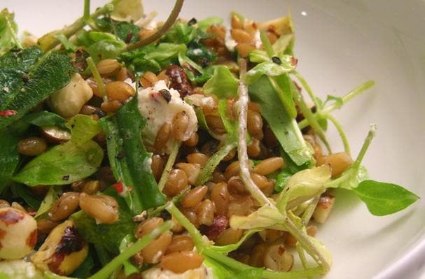 New Food Alert: Chickweed and Bourbon Salad