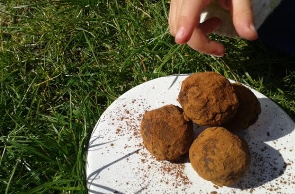 Raw Chili Chocolate Truffles