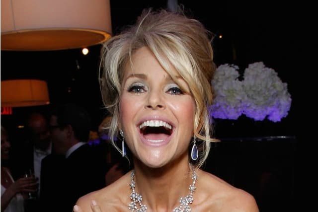 Christie Brinkley's vegetable garden.