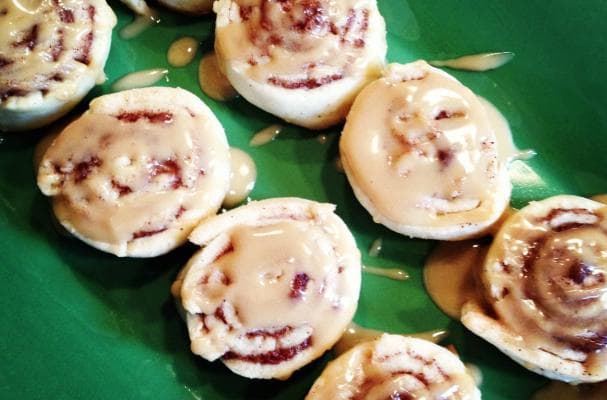 Superfast Cinnamon Sugar Pinwheels With Espresso Glaze