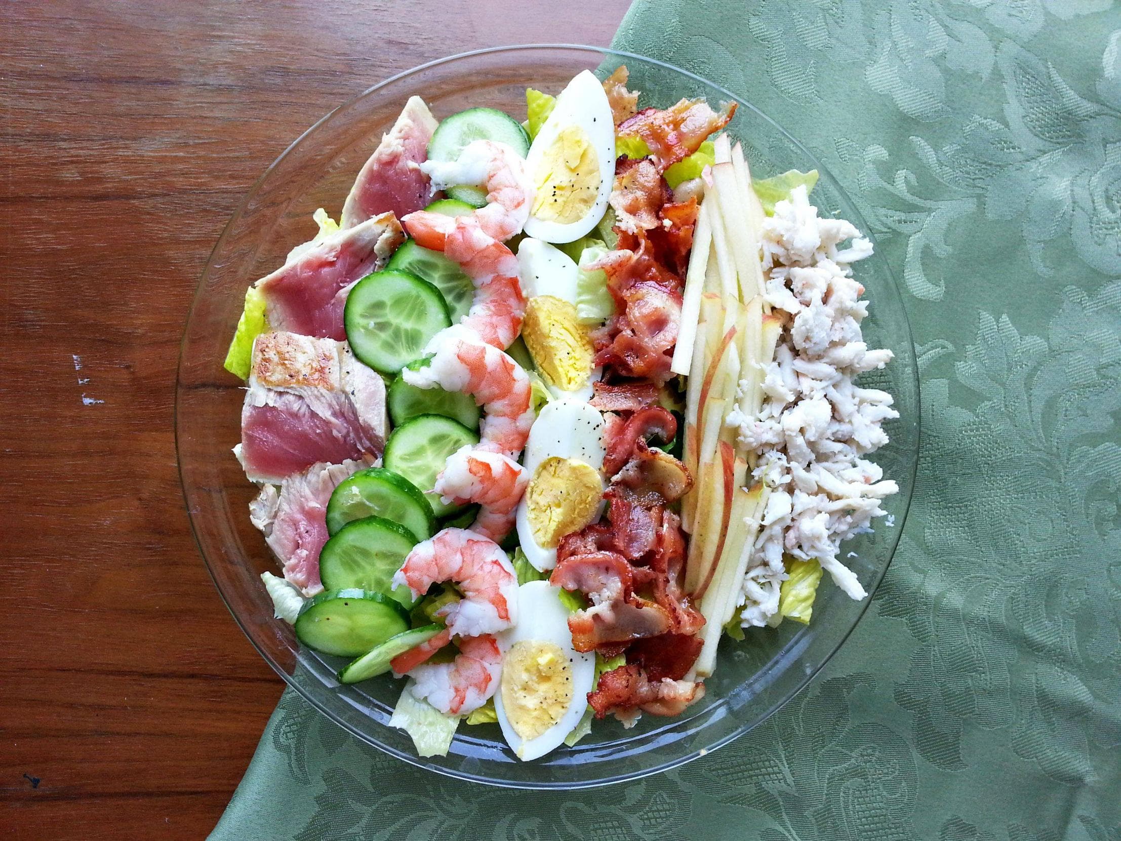 Summer Eating: Seafood Cobb Salad