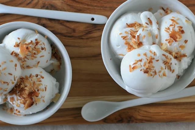 Vegan Coconut Ice Cream