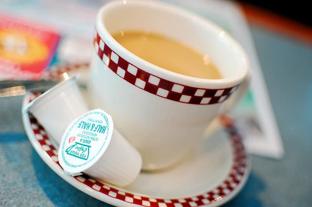 Homemade Hazelnut Coffee Creamer